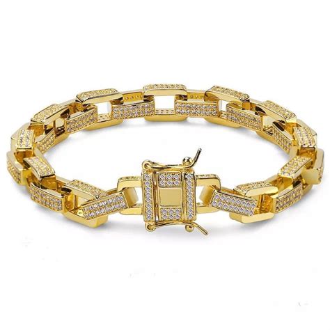 gold mens hermes bracelet